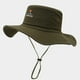 thumbnail image 4 of Sombrero vaquero unisex para el sol: gorra de pescador de ala ancha para senderismo y acampada, 4 of 4