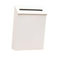 thumbnail image 2 of Boîte aux Lettres Murale Moderne Grande Capacité Décorative en Métal pour Blanc, 2 of 9