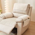 thumbnail image 5 of Lambskin Sofa Armrest Cover Recliner Armrest Cover With Storage Bag Non-slipes Plushs Sofa Cover Washable Furniture Protector Suitable For Recliners And Sofas, 5 of 5