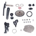 thumbnail image 4 of 10 Speed Groupset 10 Speed 46T Cassette Crank Arm Bottom Bracket Thumb Shifter Rear Derailleur Set, 4 of 8