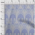 thumbnail image 1 of oneOone Georgette Viscose Fabric Swirl Ikat Decor Fabric Printed BTY 42 Inch Wide, 1 of 4