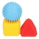 thumbnail image 4 of Juego de pelotas para bebés, 3 piezas de pelotas sensoriales cuadradas, pelotas sensoriales para niños pequeños, rendimiento confiable para bebés, 4 of 14