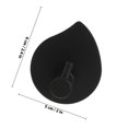 thumbnail image 2 of BESTYASH 4Ud Gancho Adhesivo Para Pared En Acero Inoxidable Negro Ideal Para Y Cocina, 2 of 8