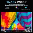 thumbnail image 3 of Triple Monitor Para Laptop 16 Pulgadas Srgb 100% 16:10 Plateado, 3 of 6