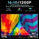 thumbnail image 3 of Triple Monitor Para Laptop 16 Pulgadas Srgb 100% 16:10 Plateado, 3 of 6