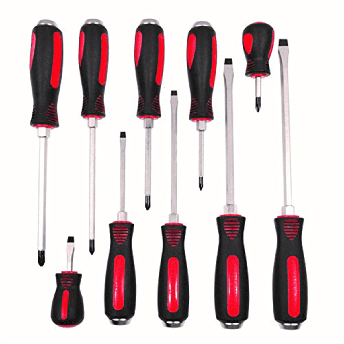 Mayhew Tools 66306 10-Piece Cats Paw Capped End Screwdriver Set