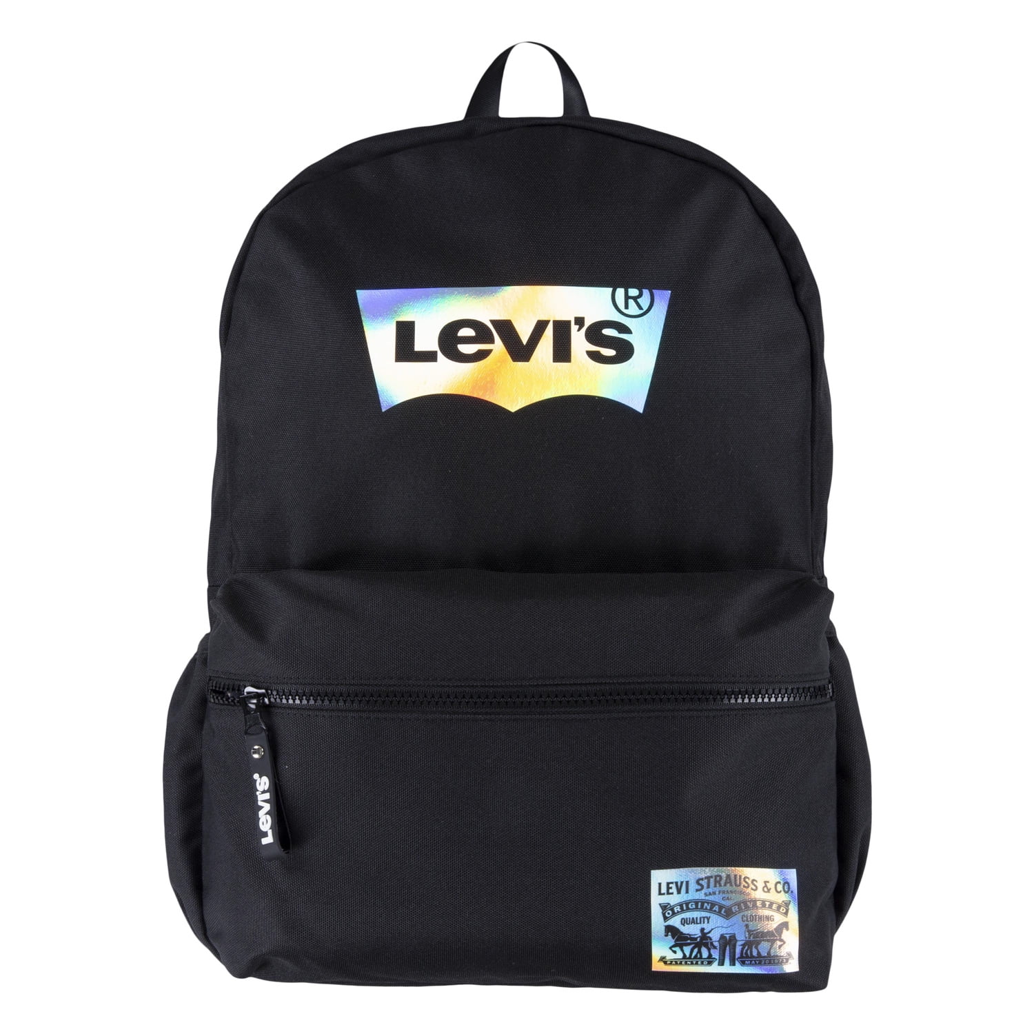 helper Aanbevolen uitgehongerd Levi's Unisex Adult Classic Logo Backpack, Black and Red - Walmart.com