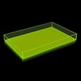thumbnail image 3 of OnDisplay Electric Neon Luxe Clear Acrylic Stackable Cosmetic/Jewelry Tray - Neon Yellow, 3 of 7