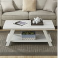 thumbnail image 2 of Athens Contemporary Wood Shelf Coffee Table, 2 of 6