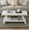 White, variant on Athens Contemporary Two-Tone Wood Shelf Coffee Table in Weathered Walnut and Gray