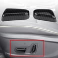 thumbnail image 4 of Rewera Embellecedores de la cubierta del botón de ajuste del asiento interior Ormromra Para Hyundai Encino Kauai Kona 2017-2020, 4 of 8