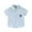 Light Blue, variant on WOYY Boys Short Sleeve Button Down Shirt School Casual Shirt, Sizes 1-6 & Husky