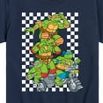 thumbnail image 3 of Teenage Mutant Ninja Turtles - Checker Graphic - Toddler & Youth Short Sleeve Graphic T-Shirt, 3 of 5