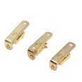 thumbnail image 4 of Puente De Montura De Rodillos Para Guitarra, Puente De Cuerda De Un Solo Rodillo De Metal Con Llave Hexagonal Y 6 Tornillos Para Práctica Diaria De Guitarra Eléctrica, 3 Uds., 4 of 7