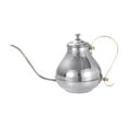 thumbnail image 4 of Mornei Pour over Coffee Kettle Tea Maker 1.5L Oil Long Narrow Spout Serving Pot, Coffee Argent, 4 of 9
