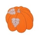 thumbnail image 2 of Manteles individuales bordados de calabazas de otoño para Acción de Gracias, manteles individuales redondos para la mesa de la cosecha de calabazas de otoño, manteles individuales para la cocina, come, 2 of 6