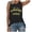 C119/Black, variant on Tank Tops For Women Summer Letter Print Crew Neck Sleeveless T Shirt Loose Fit Trendy Fashion Clothes