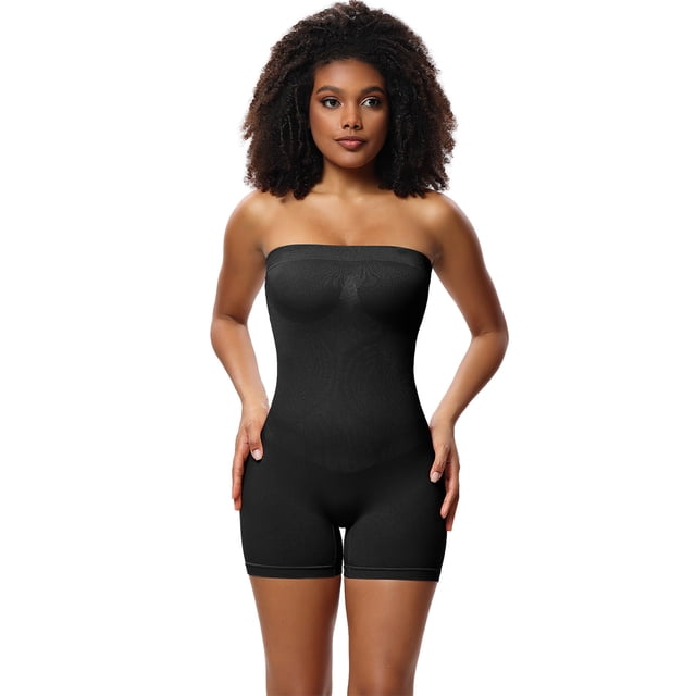 Body moldeador sin tirantes para mujer, corsé camisola extraíble