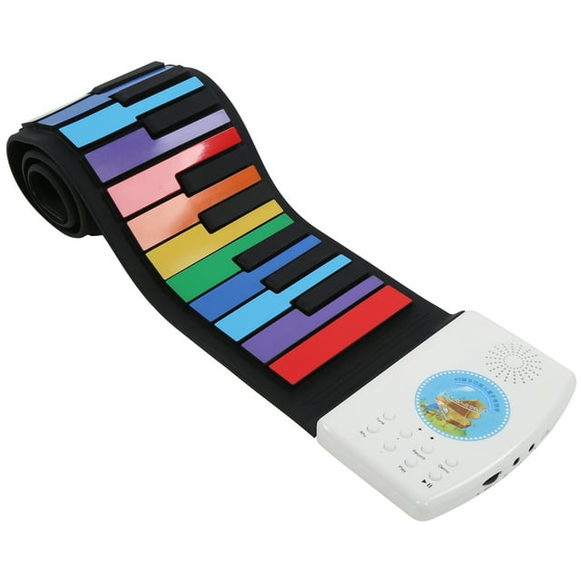 Rollup Piano Silicona 49 Teclas Roll Up Piano Teclados Hand Roll Piano Regalos Educativos