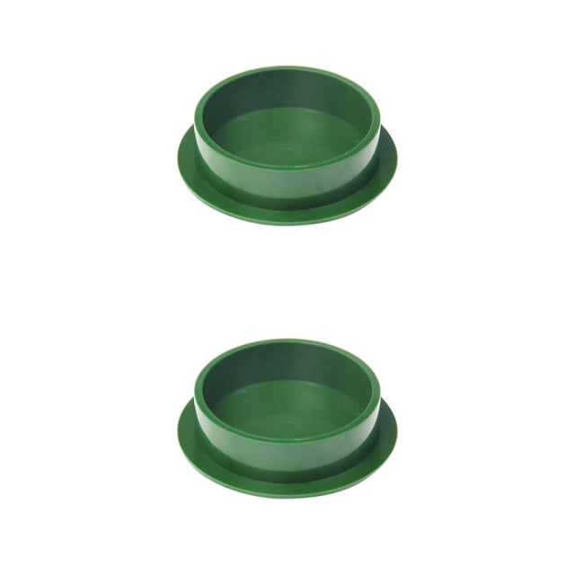 Sonducket Premium Golf Hole Cup Plastic Putting Cup Green Holder Flag Training Aids Verde 2piezas