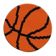 thumbnail image 1 of veasfak 10.63 Inch Latch Hook Rug DIY Needlework Sets Unfinished Crocheting Yarn Mat Baskeball, 1 of 9