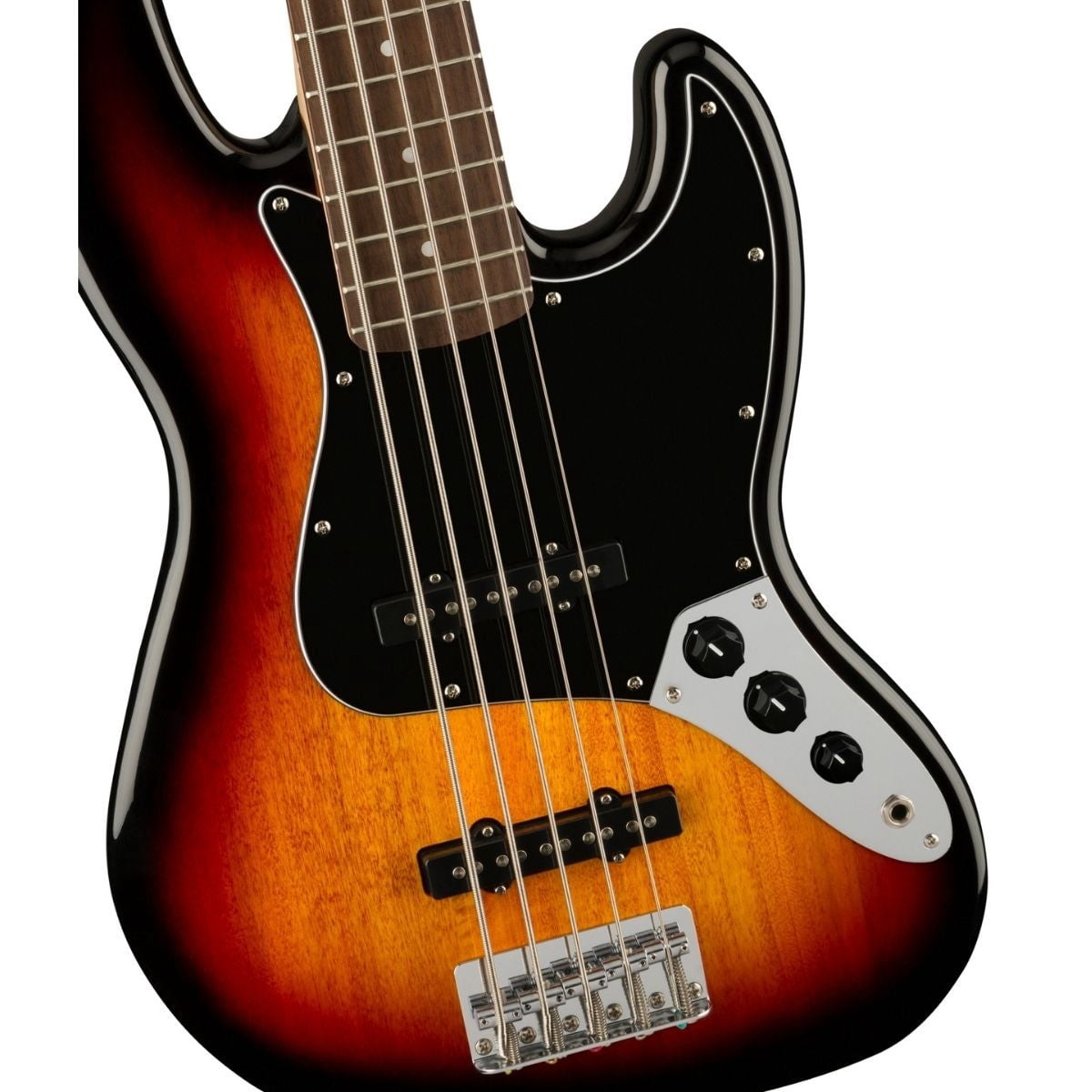Squier Affinity Series Jazz Bass V, Laurel FB, 3-Color Sunburst