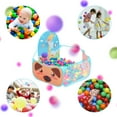 thumbnail image 6 of Children Ball Pit with Basketball Hoop, Portable Pop Up Play Tent，Indoor and Outdoor Easy Folding Ball Play Pool ,Cute Kids Toy Play Tent，Balls Not Included, 6 of 13