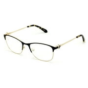 V.W.E. Premium Womens Half Frame Reading Glasses with Rhinestones