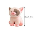 thumbnail image 3 of Cute Pig Plush Toy Stuffed Animal For Collectors Teens Home Decor Gift, Soft Plush Piggy Doll For Bedroom Decoration, Sensory Comfort Plushie For Stress Relief, No Tags Pig, 3 of 6