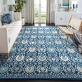 thumbnail image 3 of SAFAVIEH Evoke Milica Bordered Area Rug, Blue/Ivory, 10' x 14', 3 of 10