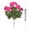 🔥 Hot Pink_Base#9400, variant on Artificial Geranium Crabapple Flower Bouquet, Lifelike Outdoor Decorative Arrangement, Vibrant Faux Blooms for Balcony, Patio, Courtyard, Weather Resistant, Multiple Colors Available