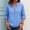 Sky Blue, variant on Pxiakgy Women's Long Sleeve Tops Henley Shirts Casual Trendy Button T Shirts 2025 Summer Basic Tunic Ladies' Autumn and Winter Fashionable Casual V Neck Button Loose Long Sleeved Shirt Top Beige L