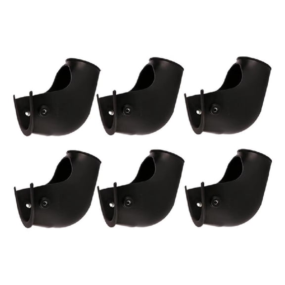 6Pcs Billiard Baskets Pool Table Pocket Pool Table Bag Liners Billiards Pool Rubber Pockets Corner Liners
