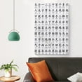 thumbnail image 3 of Canvas Printed Poster Chinese Characters Pinyin Learning Poster Education Poster Wall Decorative Pos Canvas Painting Posters And Prints Wall Art Pictures for Living Room Bedroom Decor, 3 of 7