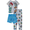 Toy Story, variant on Character Toddler Top, Pants and Shorts Pajama Set, 3-Piece, Sizes 12M-5T