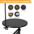 thumbnail image 6 of Accreate Hydraulic Dog Grooming Table, 24'' 360° Rotating Height Adjustable Pet Grooming Table for Small to Medium Dogs, Heavy Duty with Overhead Arm & Safety Restraints, 6 of 7