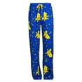 thumbnail image 5 of Pokemon Pikachu Pajamas Men's Allover Character Design Lounge Sleep Pants, 5 of 5