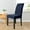 Blue-BU, variant on Stretch Chair Covers, Elastic Dining Chair Slipcovers, Jacquard Plush High Back Chair Protector, Dirt Proof Washable for Home Restaurant