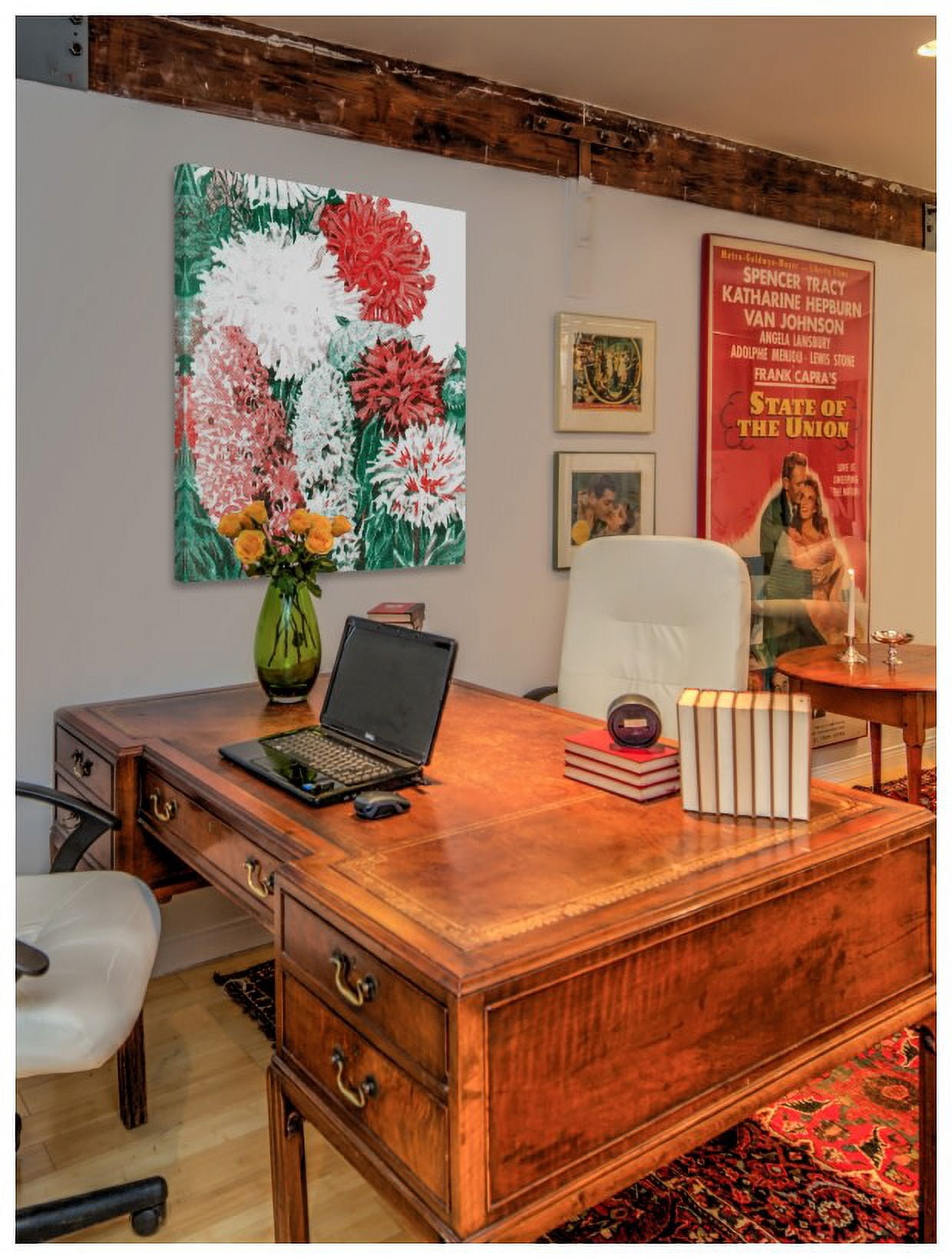 Marmont Hill "Seeds Flowers" Painting Print on Canvas