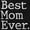 Black, variant on Best Mom Ever Mothers Day Present Women's Long Sleeve T Shirt Brisco Brands X