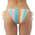 thumbnail image 3 of O'NEILL Womens Swim Mayan Stripe Maracas Medium-Coverage Bikini Bottom, Multi Colored, M, 3 of 3