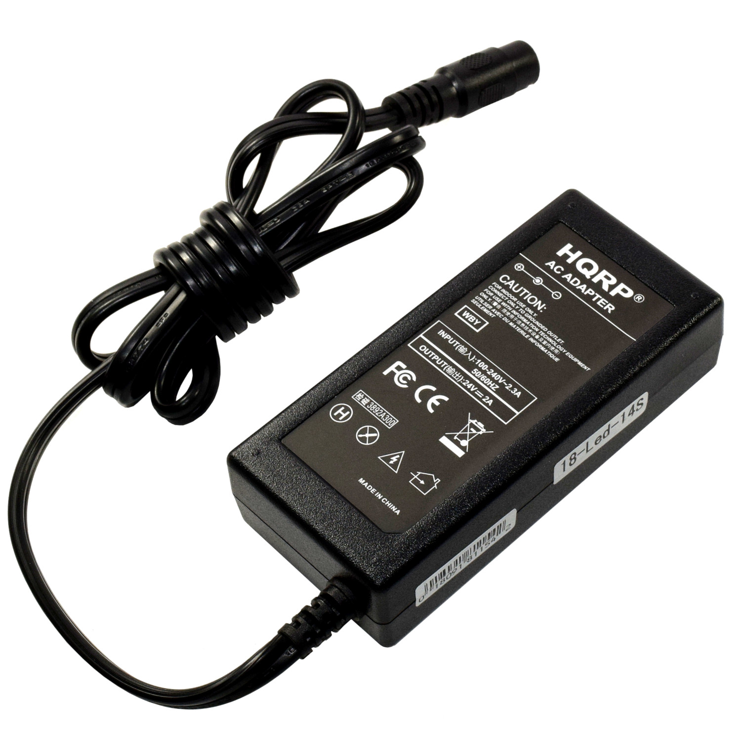 HQRP Fast Battery Charger for Razor E325, Razor Trikke E2, Razor Ground Force Go Kart, Razor iMod, Urban Express, X-12, X-24 Electric Scooter, AC Adapter Power Supply Cord + Euro Plug Adapter - image 3 of 8