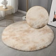 thumbnail image 1 of Namzi Alfombra de baño antideslizante de felpa suave,ideal para el suelo del baño, bañera y ducha. Alfombra de baño tipo pasillo, accesorios decorativos de 31 x 31 pulgadas (beige)., 1 of 5