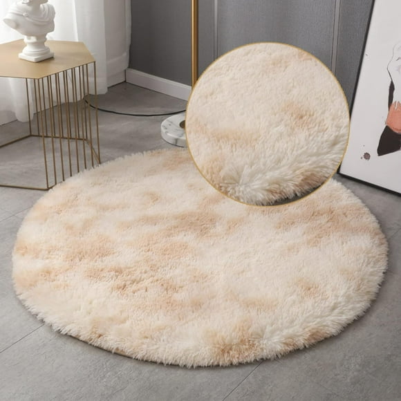 Namzi Alfombra de baño antideslizante de felpa suave,ideal para el suelo del baño, bañera y ducha. Alfombra de baño tipo pasillo, accesorios decorativos de 31 x 31 pulgadas (beige).