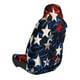 thumbnail image 2 of Balery Red Blue White Stars Funda de Asiento para Auto con Diseño - Cubierta Frontal Suave y Transpirable con Protector Antideslizante- 1 Unidad, 2 of 5