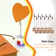 thumbnail image 1 of justharion 10pcs Card Holder Picture Frame Decorations Displaying Rack Wedding Part Banquet Tabletop Memo Holders Stand Desktop Ornament, 1 of 8