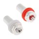 thumbnail image 4 of Conector de enchufe hembra Chasis Adaptador de montaje en panel Terminal Baoblaze 2 Piezas 32x16 mm Conector hembra RCA, 4 of 8