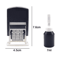 thumbnail image 2 of Simple Business automatic back ink stamp date stamp digital stamp, 2 of 5