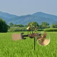 thumbnail image 5 of 2025 Drummer Wind Spinner Outdoor Decor Sale,Handcrafted Metal Windmill Sculpture with Moving Parts, Rock Music Themed Garden Art for Lawn, Patio & Yard Decoration patio decor, 5 of 7