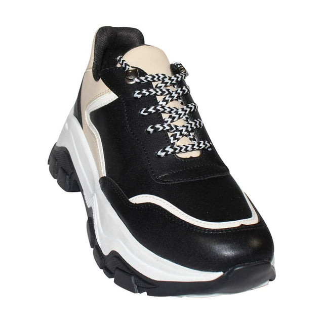 TENIS CASUAL LEON MUJER NEGRO SINTETICO 560 LEON 560tp